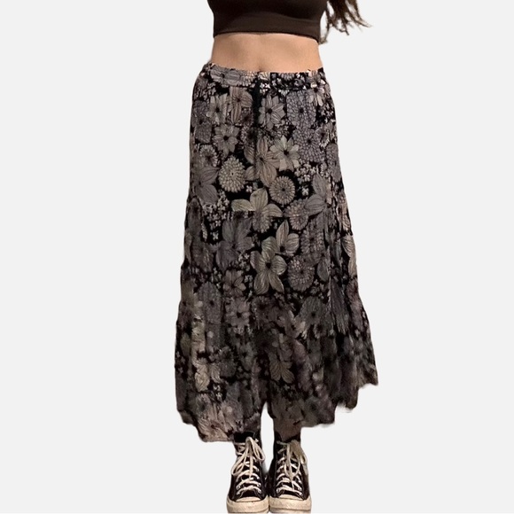 Maxi Floral Skirt - Picture 1 of 3